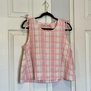 Madewell Sleeveless Bow Top